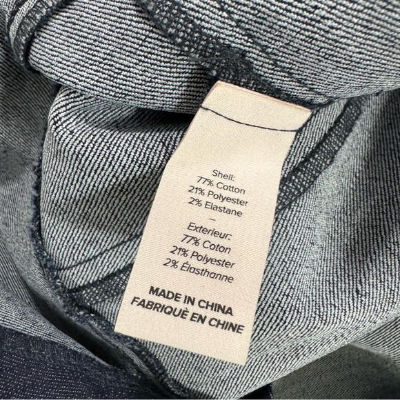 Cinq A Sept Violet Mini Denim Dress Size 4 Long Sleeve - Picture 4 of 9